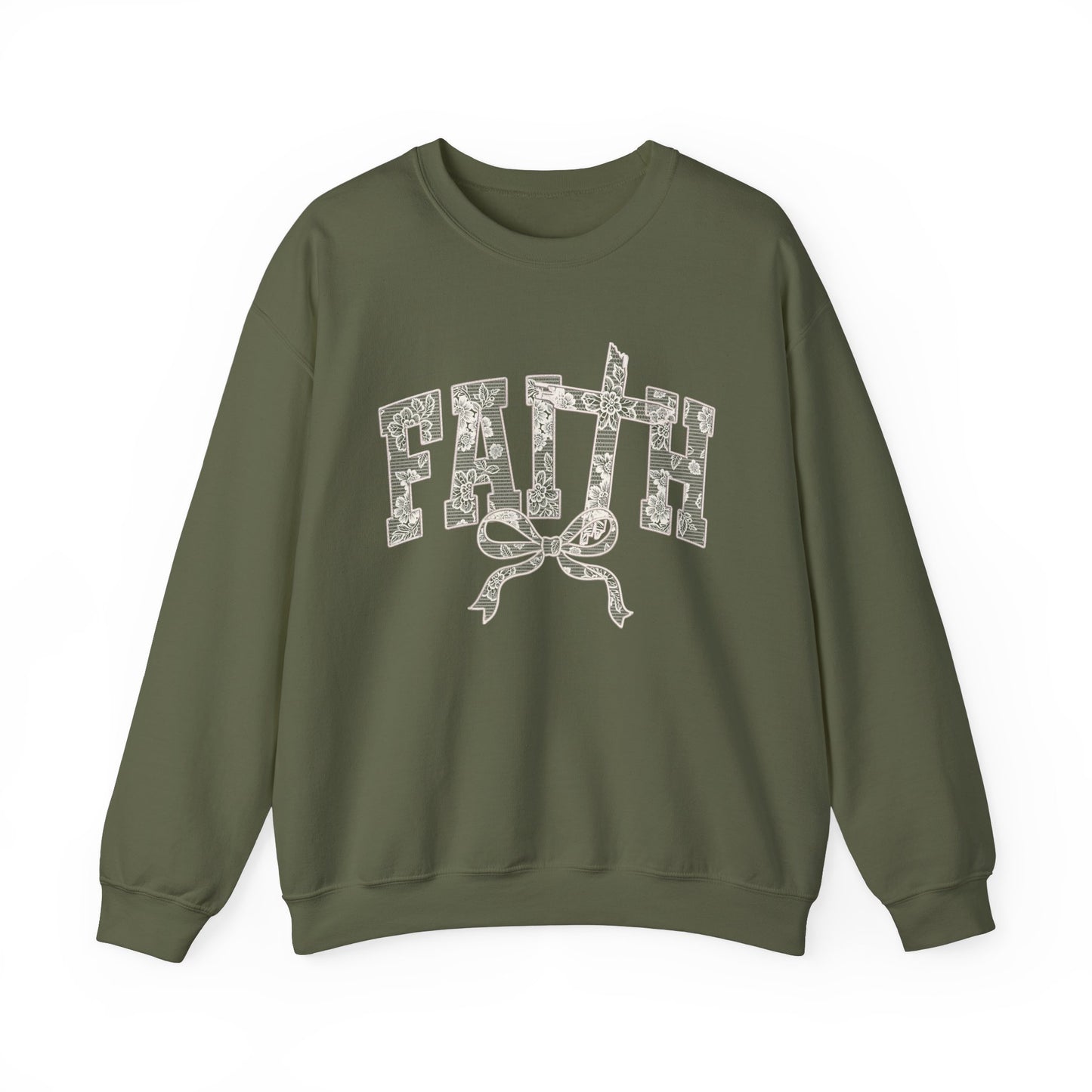 Heavy Blend Crewneck Sweatshirt - Comfort Meets Belief