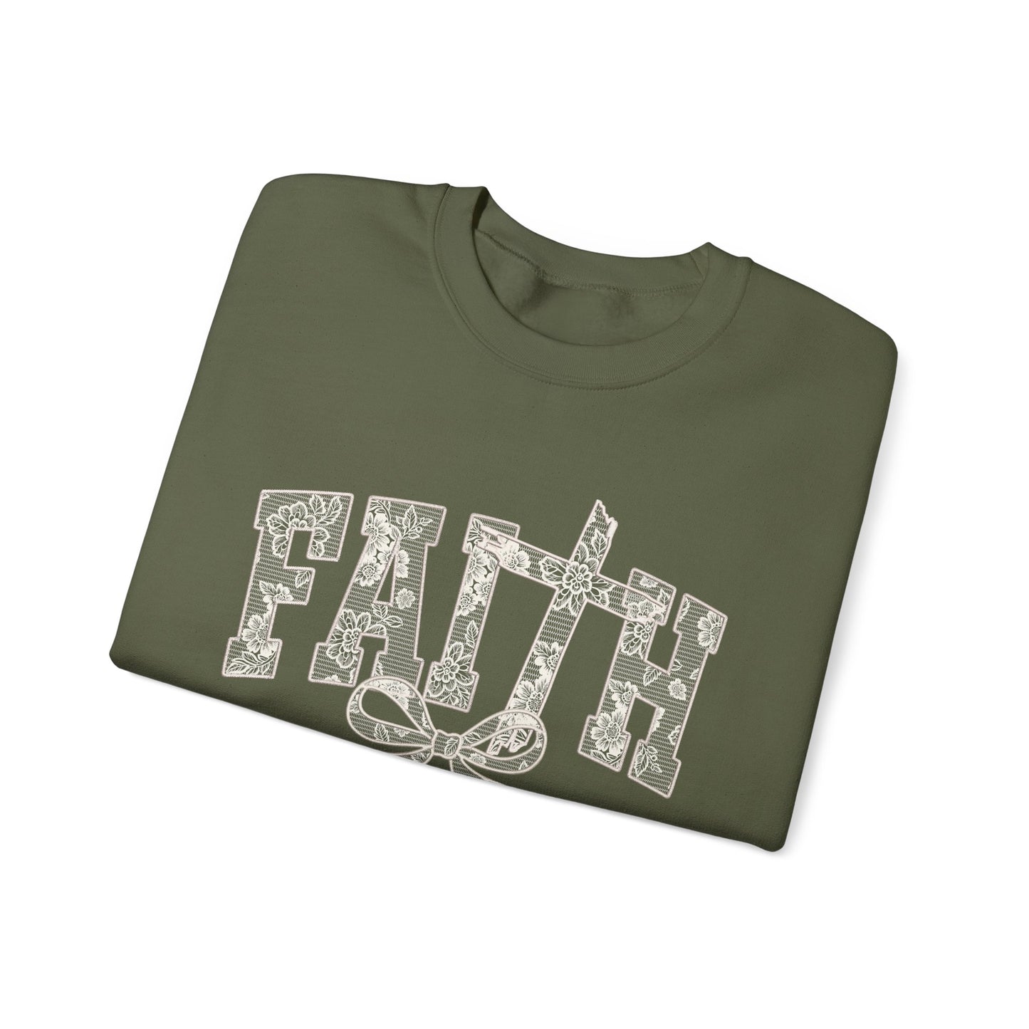 Heavy Blend Crewneck Sweatshirt - Comfort Meets Belief