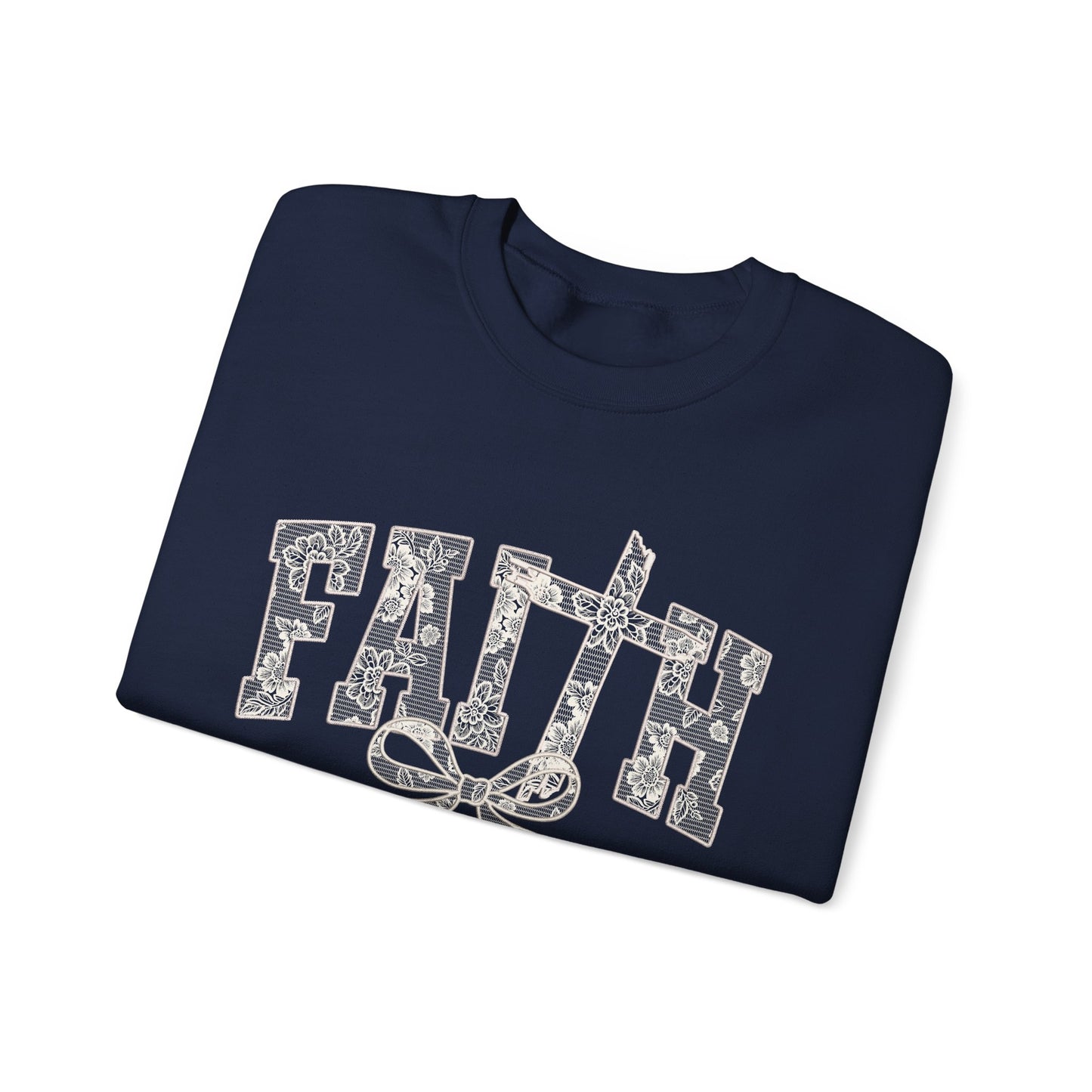 Heavy Blend Crewneck Sweatshirt - Comfort Meets Belief
