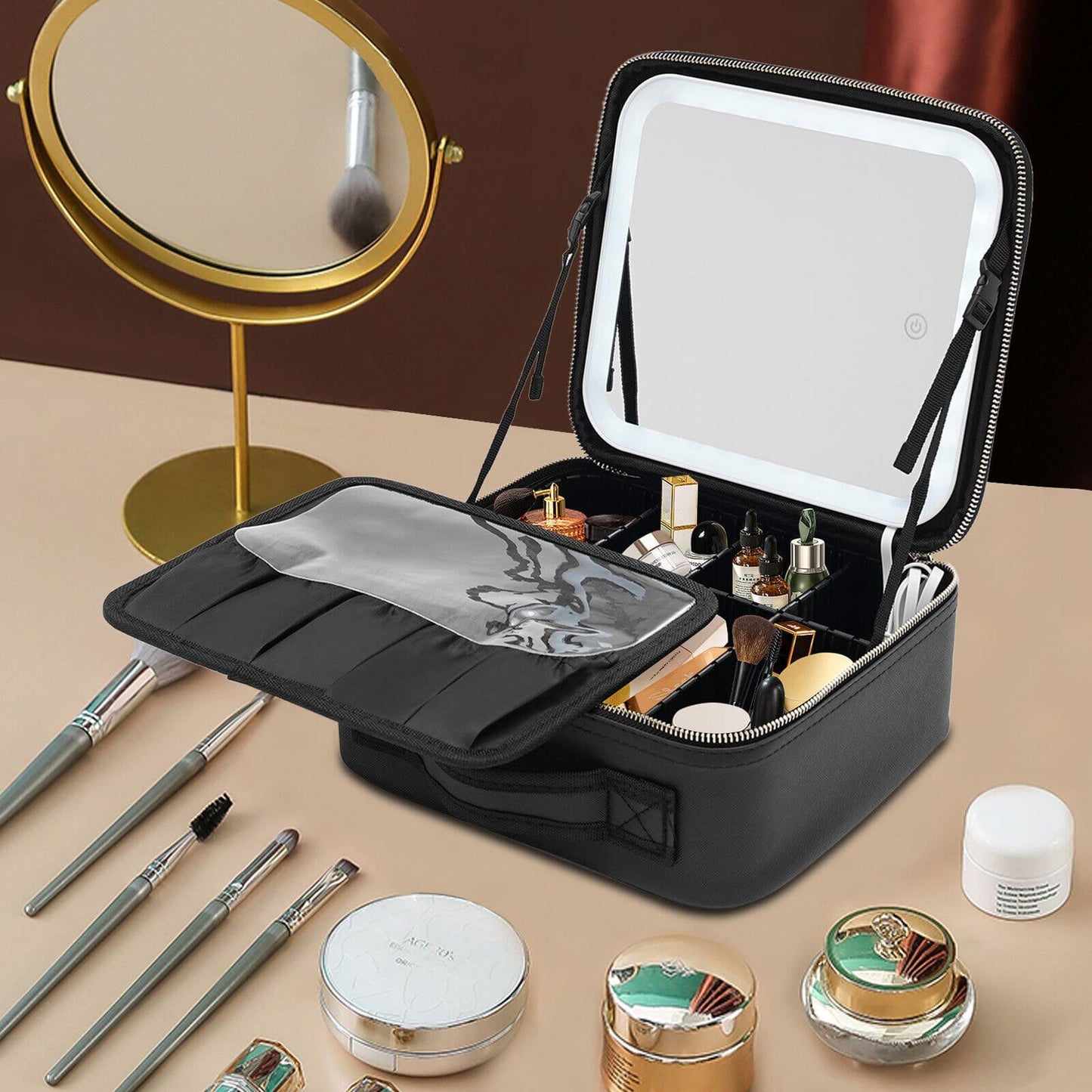 VanityGlow™ - Ultimate Makeup Organiser - Wellness Buddy