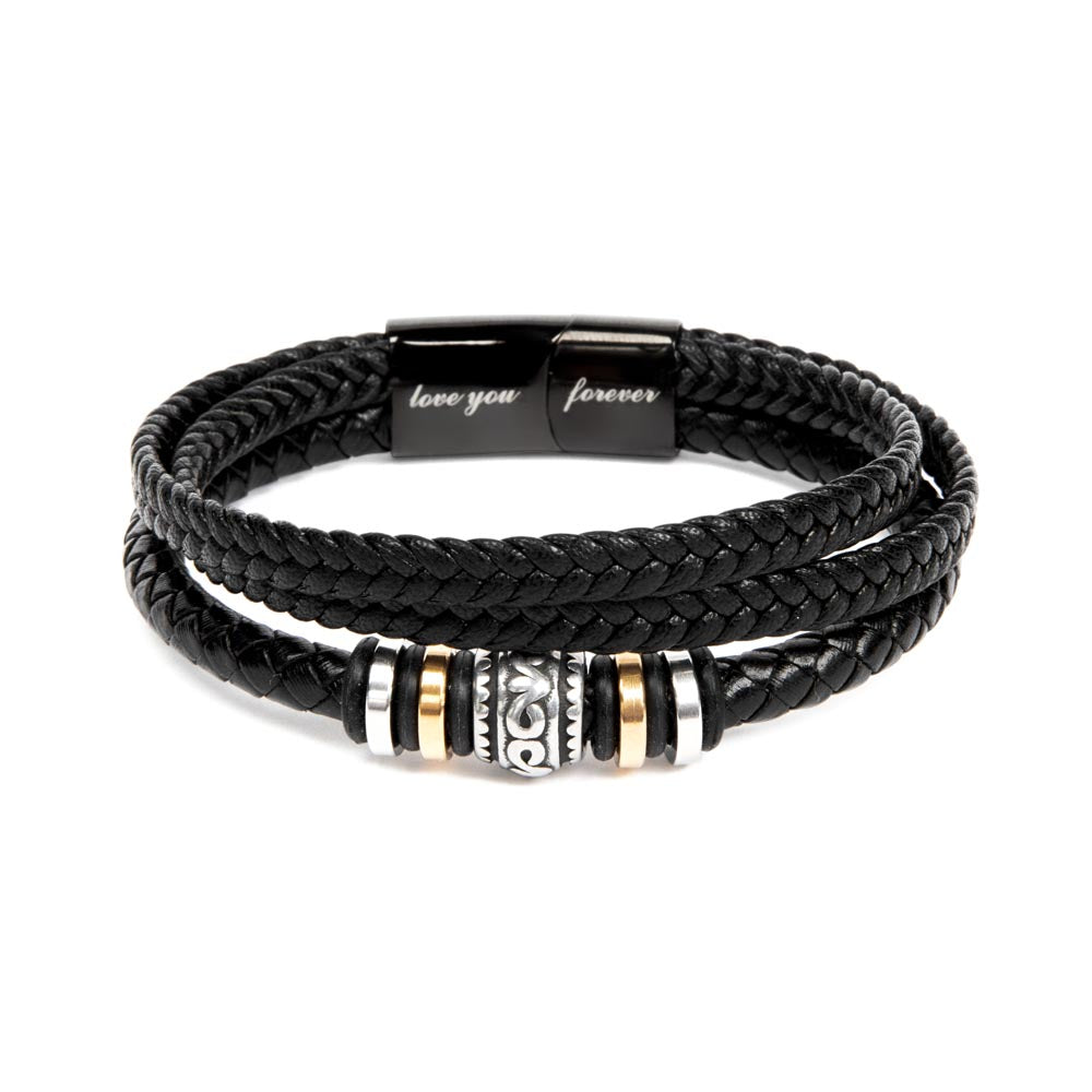 To My Son "Love You Forever" Bracelet