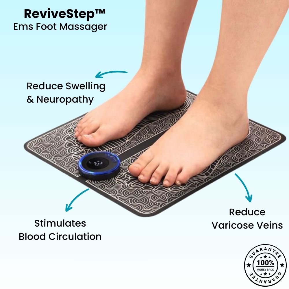 ReviveStep™ - Pain Relief EMS Foot Massager