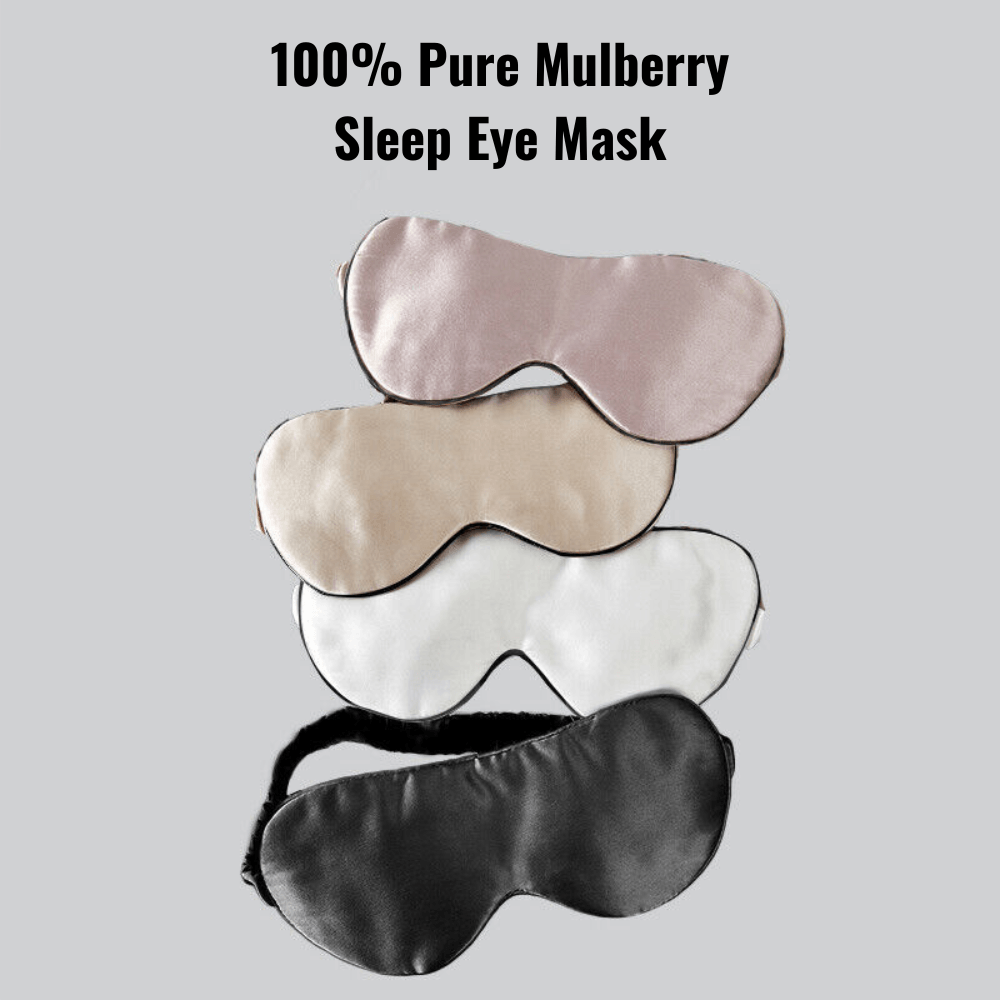 100% Pure Silk Sleeping Sleep Eye Mask