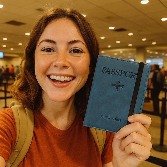TravelBuddy™ - RFID Passport Wallet