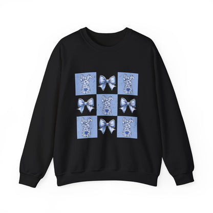 Chinoiserie Bunny Crewneck Sweatshirt