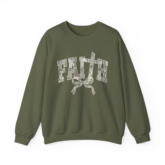 Heavy Blend Crewneck Sweatshirt - Comfort Meets Belief