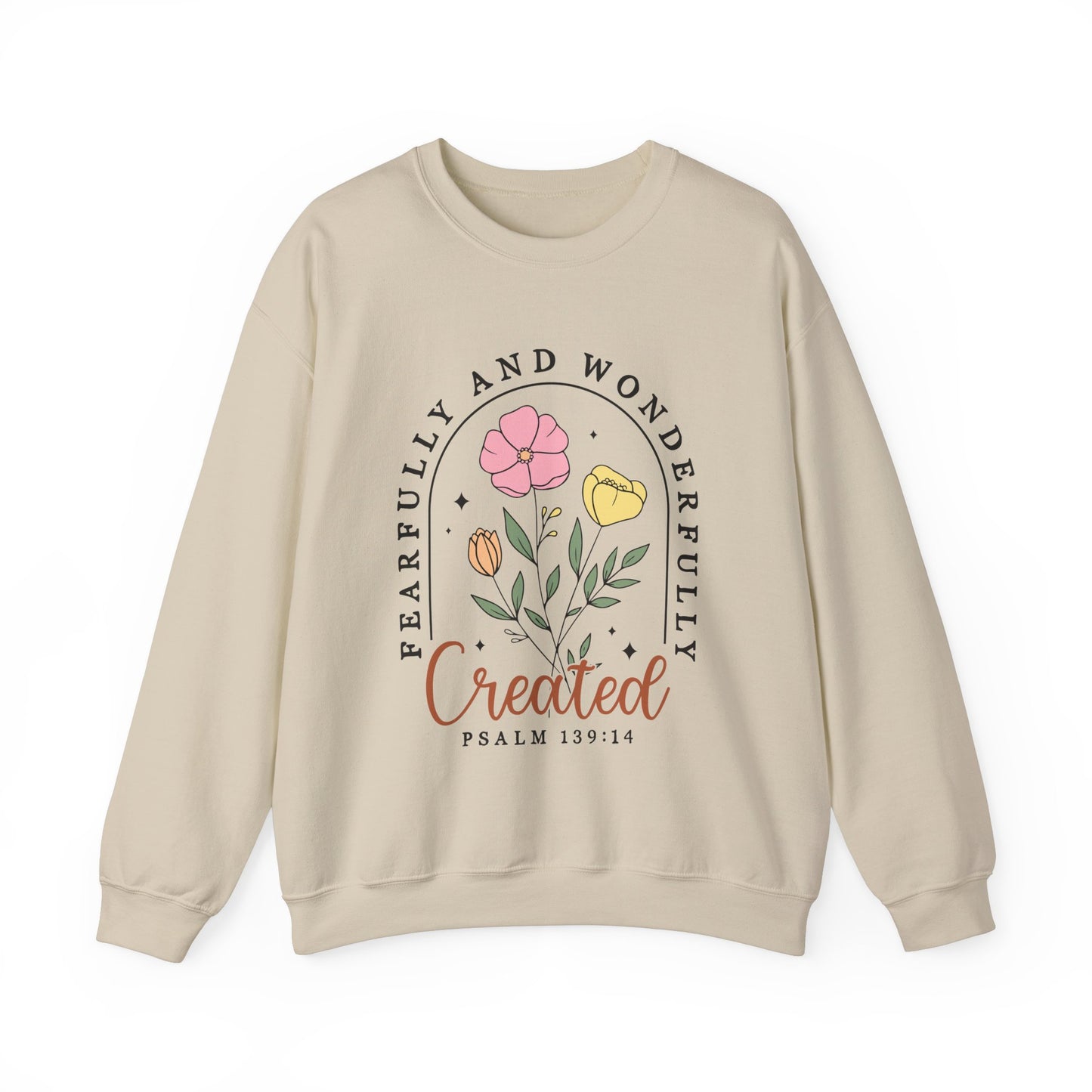 Fearfully and Wonderfully Made Crewneck Sweatshirt
