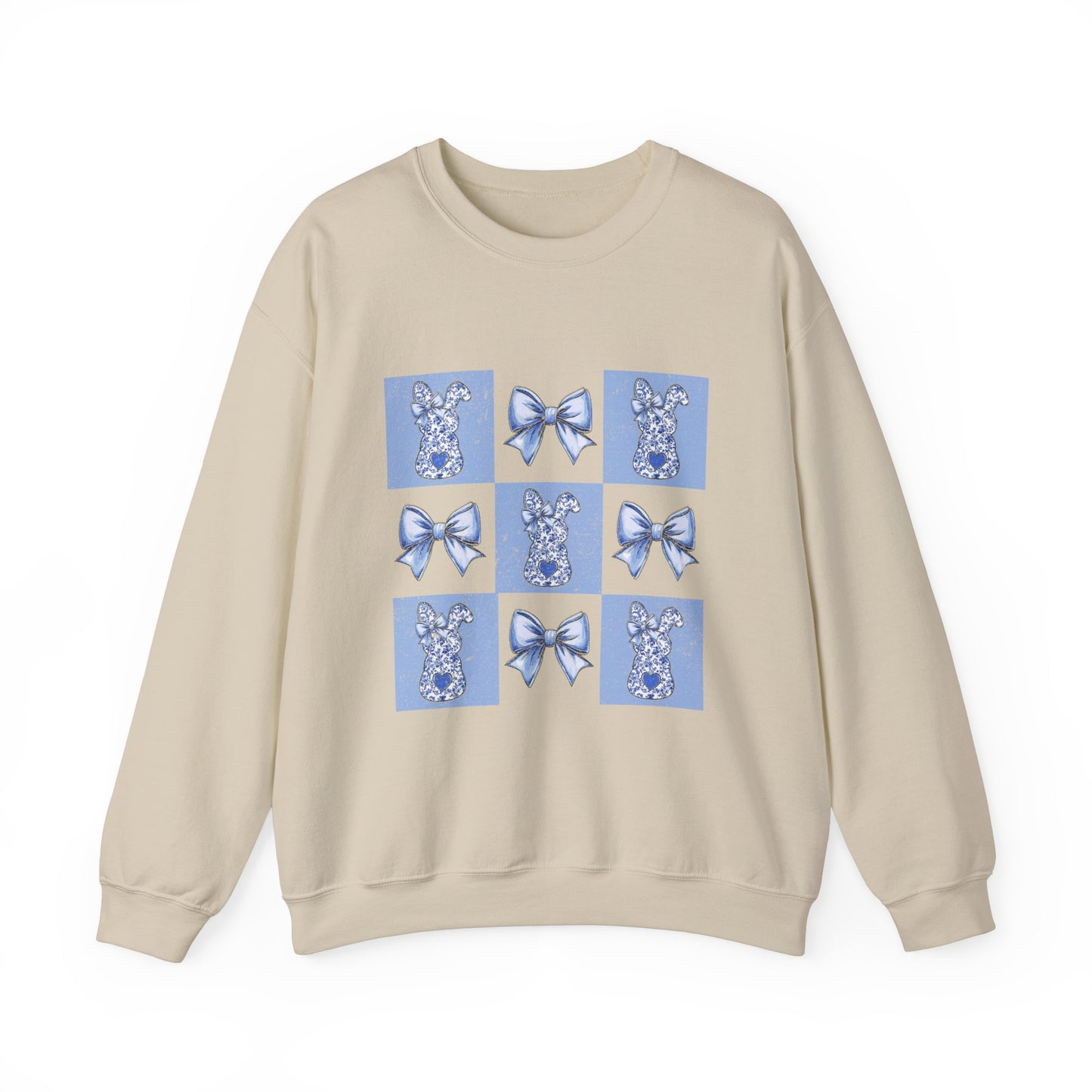 Chinoiserie Bunny Crewneck Sweatshirt