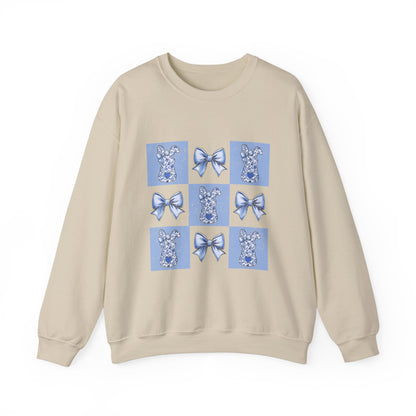 Chinoiserie Bunny Crewneck Sweatshirt