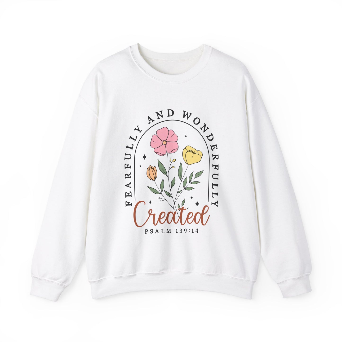 Fearfully and Wonderfully Made Crewneck Sweatshirt