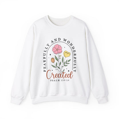 Fearfully and Wonderfully Made Crewneck Sweatshirt