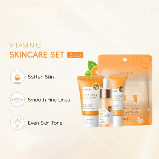 Korean Anti-Aging & Vitamin C Brightening Kit 3pc
