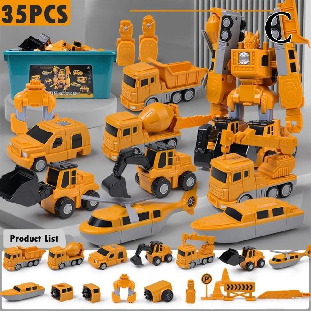 CarFormers™ - Magnetic Transform Engineering Car Toy