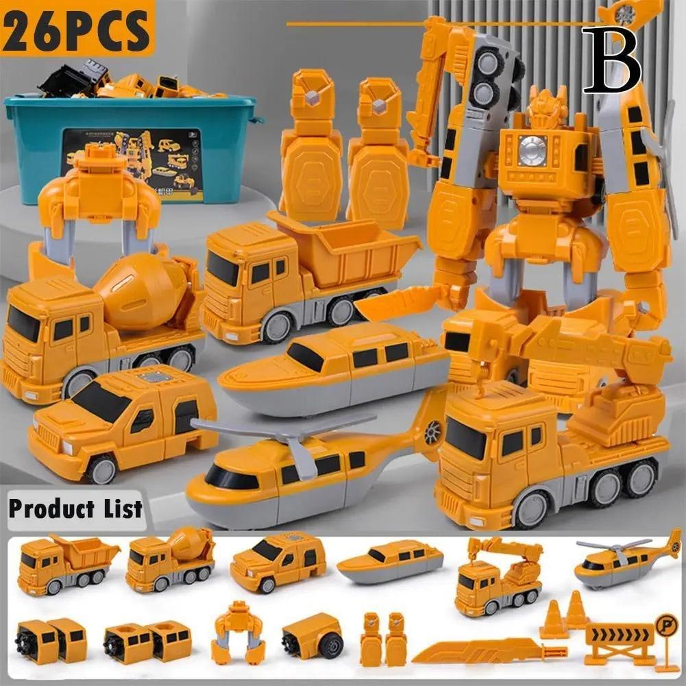 CarFormers™ - Magnetic Transform Engineering Car Toy