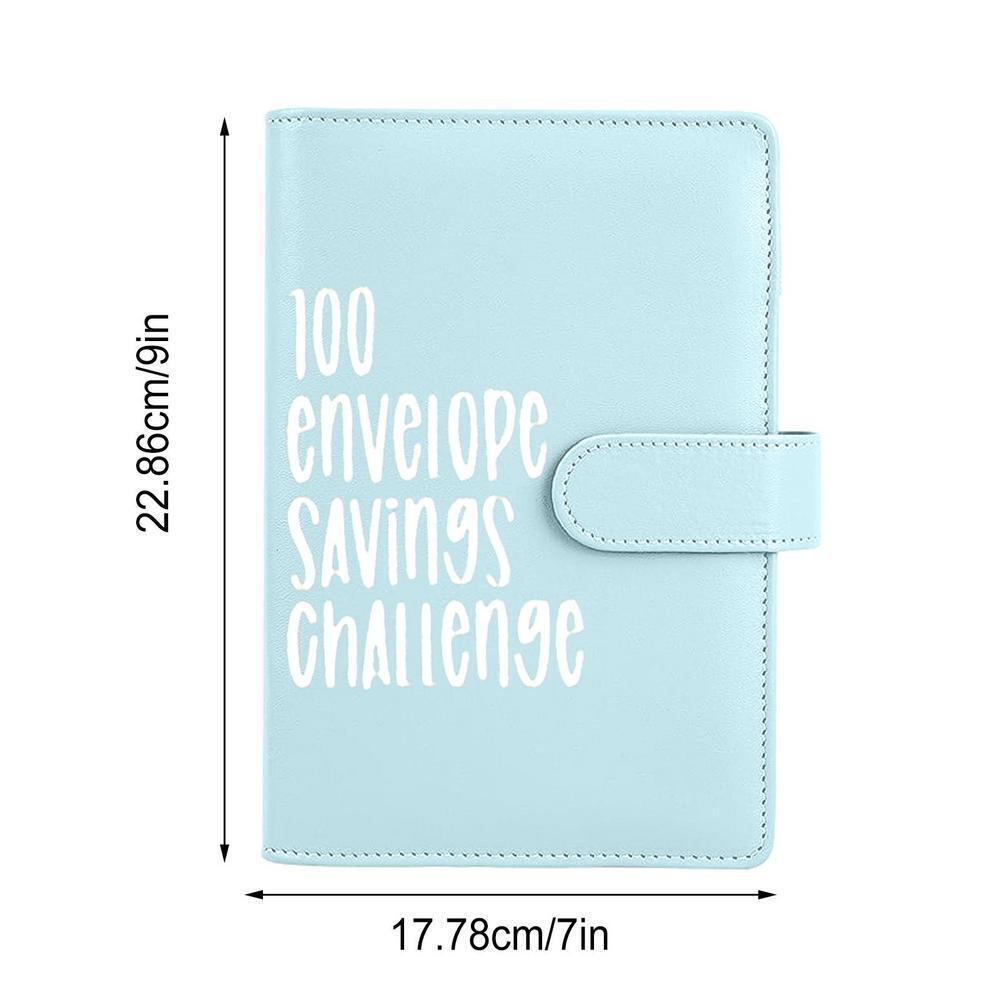 100 Days Envelope Challenge Binder - Wellness Buddy
