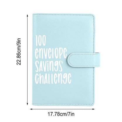 100 Days Envelope Challenge Binder - Wellness Buddy