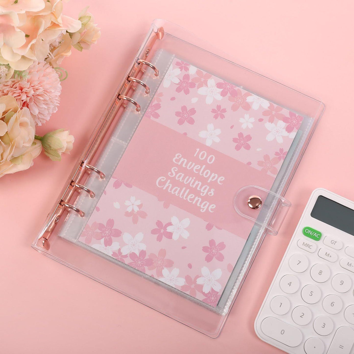 100 Days Envelope Challenge Binder - Wellness Buddy