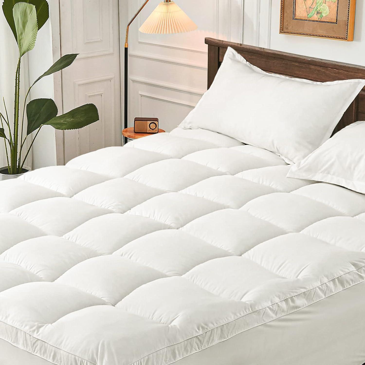 PlushDream™ - Bamboo Mattress Topper - Wellness Buddy