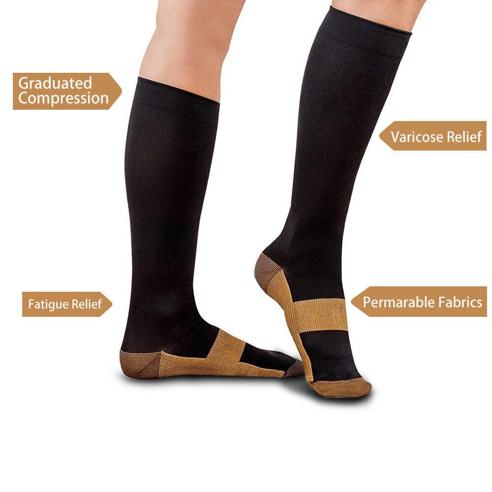 Copper Infused Compression Sock - Wellness Buddy