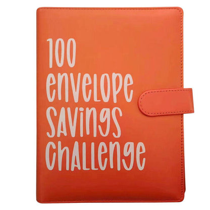 100 Days Envelope Challenge Binder - Wellness Buddy