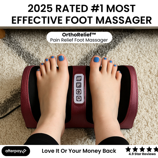 OrthoRelief™ - Shiatsu Pain Relief Heated Foot Massager