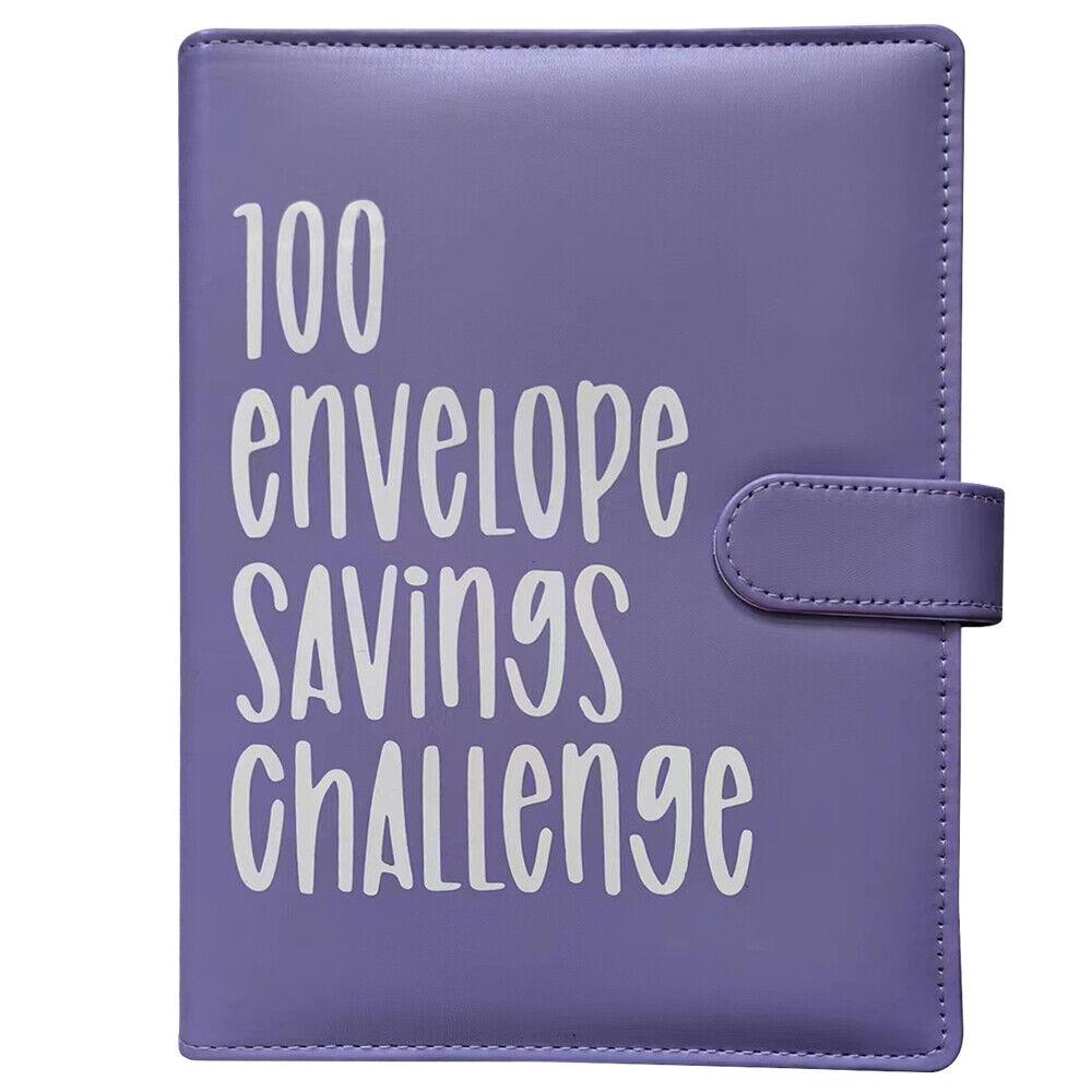 100 Days Envelope Challenge Binder - Wellness Buddy