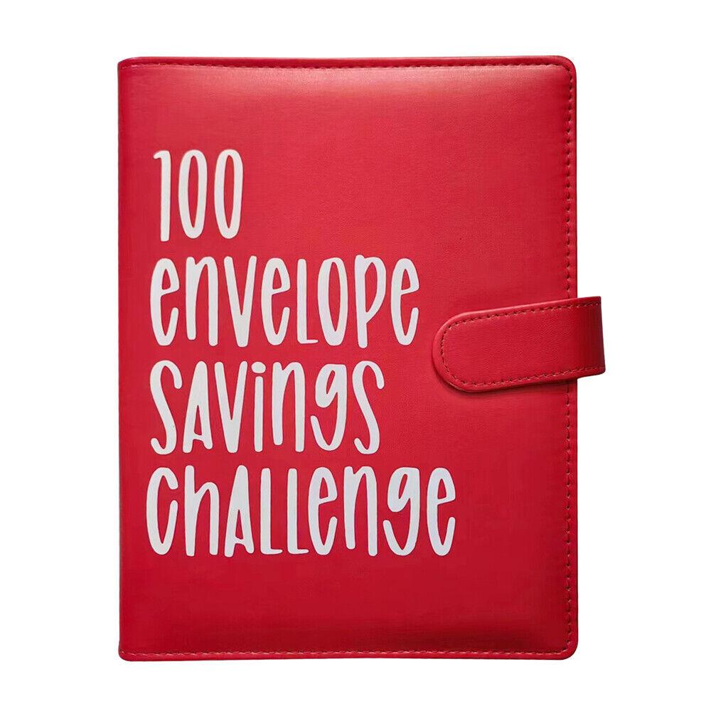 100 Days Envelope Challenge Binder - Wellness Buddy